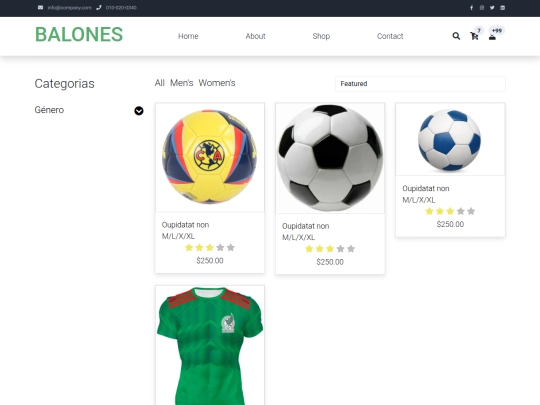 shopbalon screenshot
