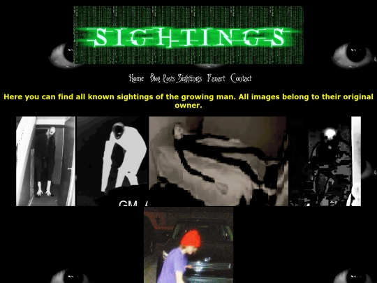 Sightings screenshot