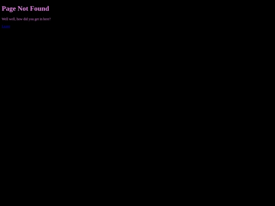 not_found screenshot