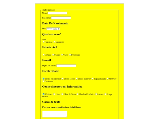 ativiade10/formulariodecadastro screenshot