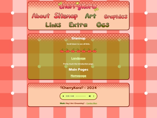 home/sitemap screenshot