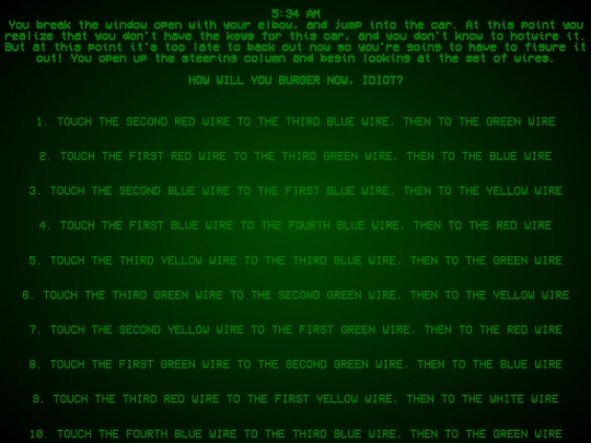GetBurger.exe/carjackedburger screenshot