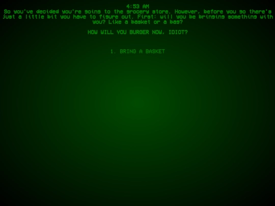 GetBurger.exe/groceryburger screenshot