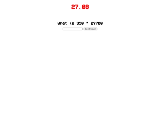 Quickfire/test screenshot