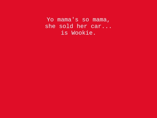 Yo Mama/yomomma screenshot