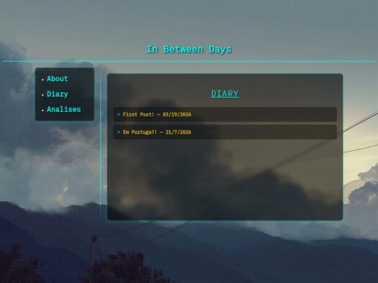 diary screenshot