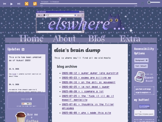 blog/archive screenshot