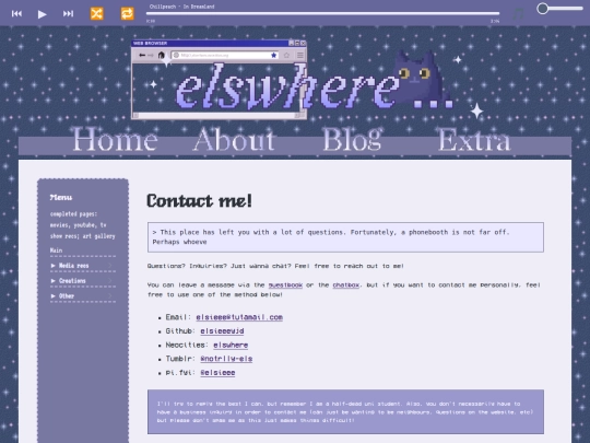 extra/contact screenshot