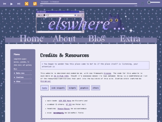 extra/credits screenshot