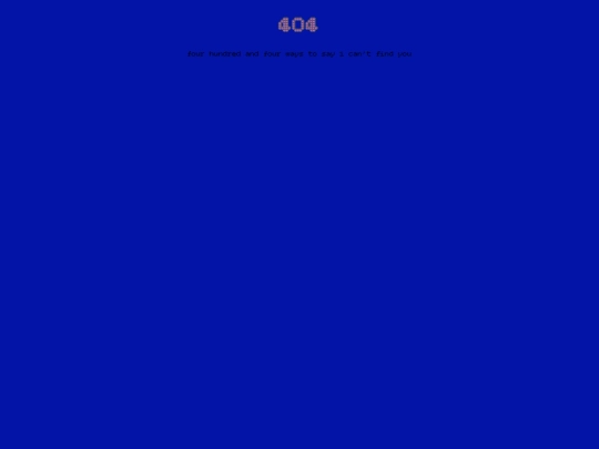 not_found screenshot