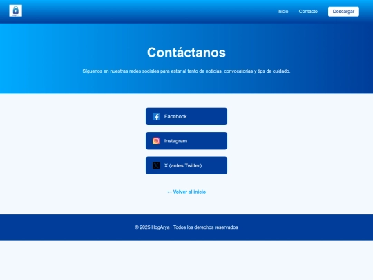 contacto screenshot
