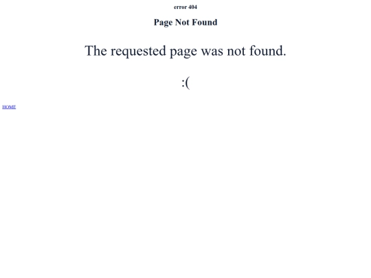 not_found screenshot