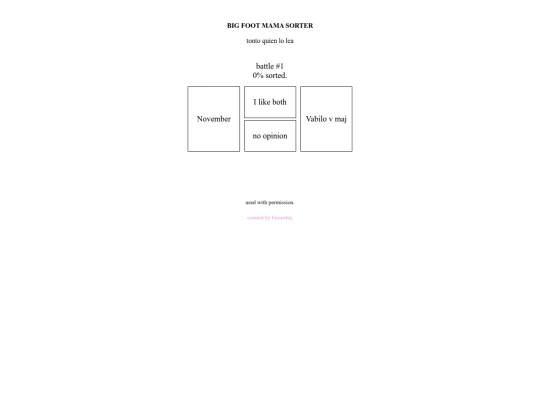 BFMsorter screenshot
