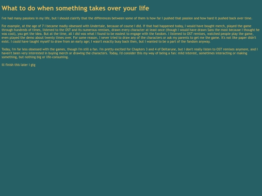 obsession screenshot