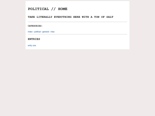 political screenshot