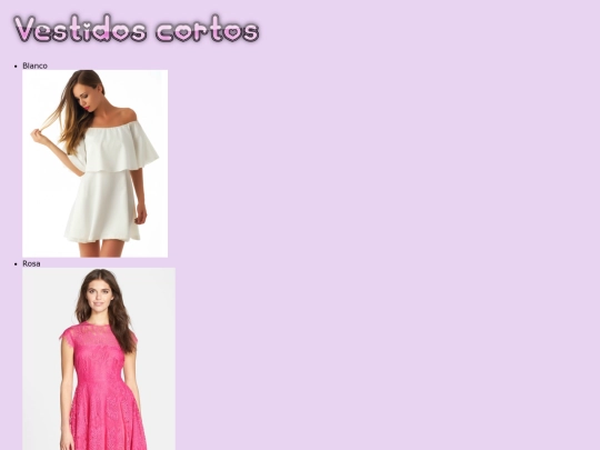 vestidos screenshot