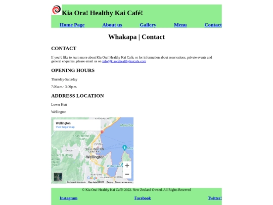 Contact screenshot