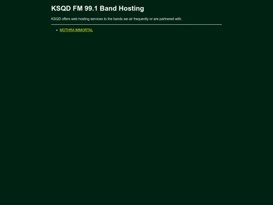 bands screenshot