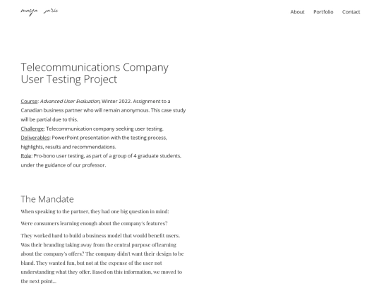 telecom screenshot