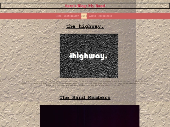 Website_Project/WebSiteProject_Band screenshot