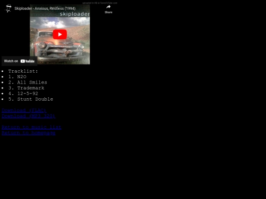 music/anxiousrestless screenshot