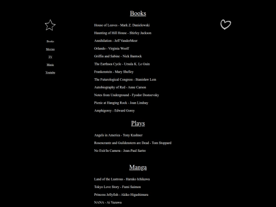stuff/books screenshot