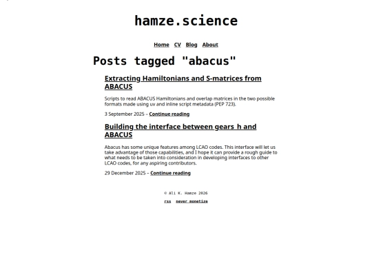tag/abacus screenshot