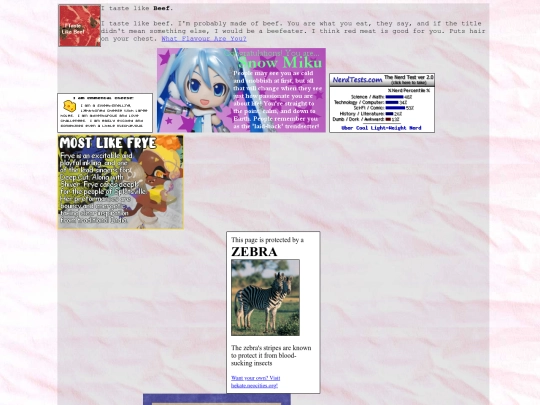 toybox/quizzes screenshot