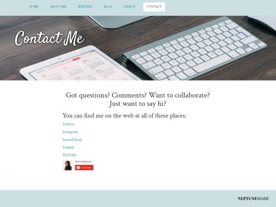 contact screenshot