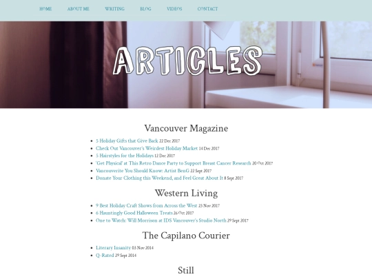 library/articles screenshot
