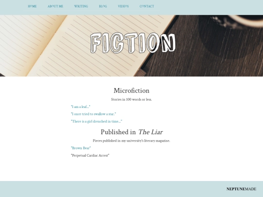library/fiction screenshot
