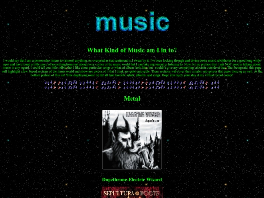 music screenshot