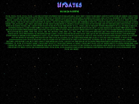 updates screenshot