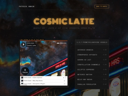 cosmiclatte screenshot