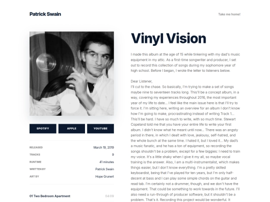 vinylvision screenshot