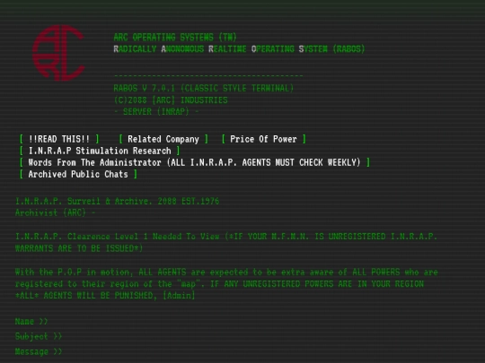 index screenshot