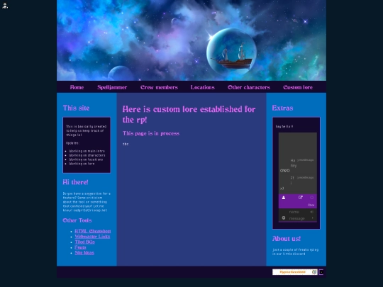 lore screenshot