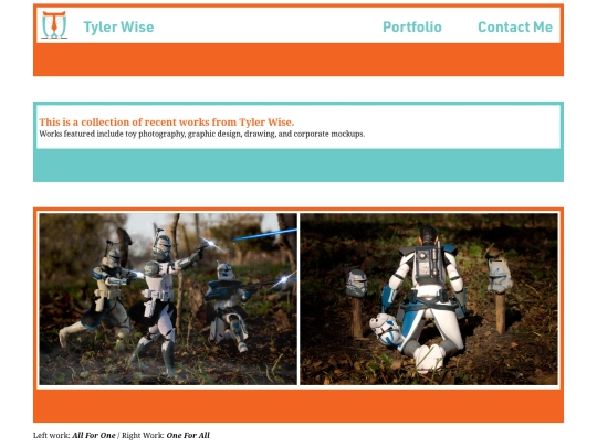portfolio screenshot
