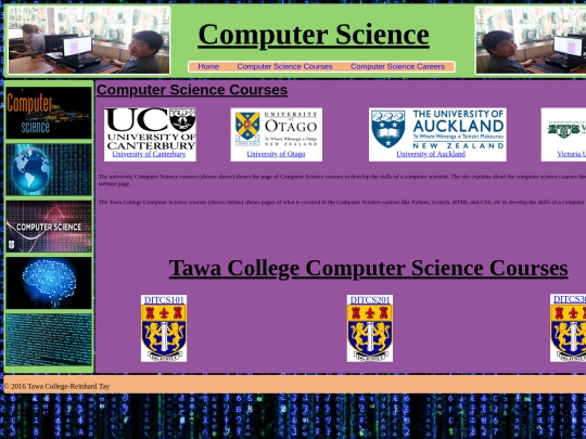 computersciencecourses screenshot