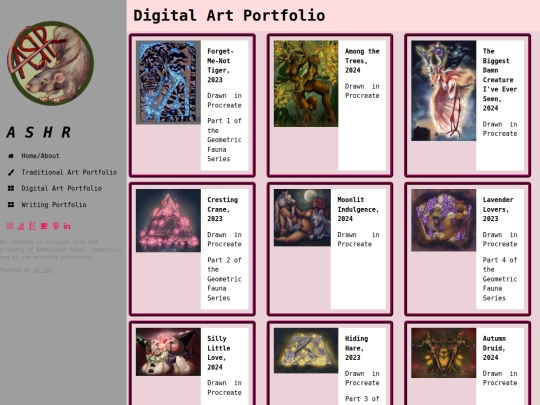 digiportfolio screenshot