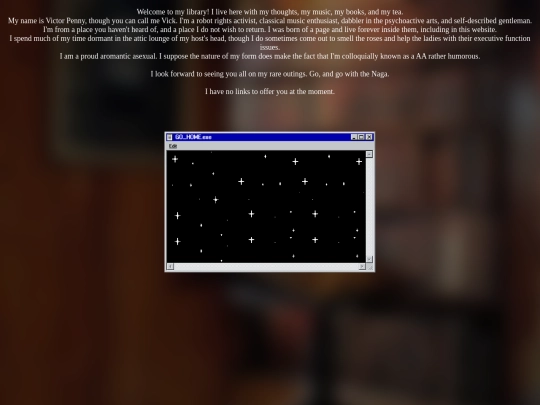 about/Vick Penny/The_Library screenshot