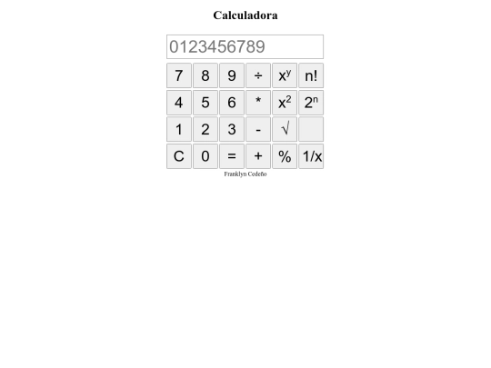 Mod-5/calculadora screenshot