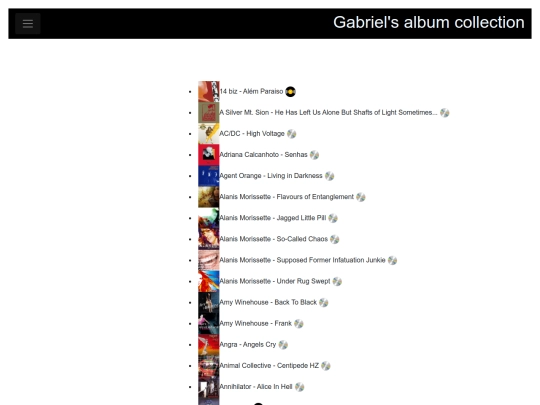album_collection screenshot
