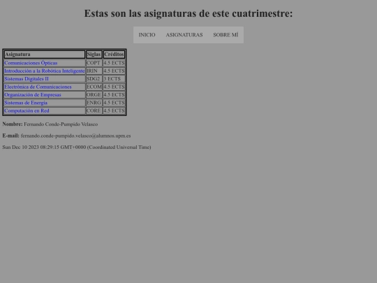 html/asignaturas screenshot