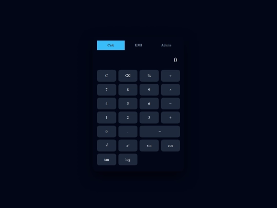 My_Projects/calculator screenshot