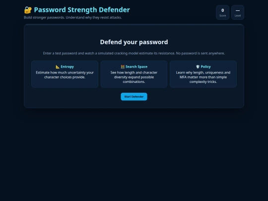 My_Projects/password_strength_defender screenshot
