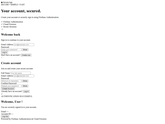 auth screenshot