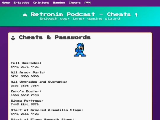 cheats screenshot