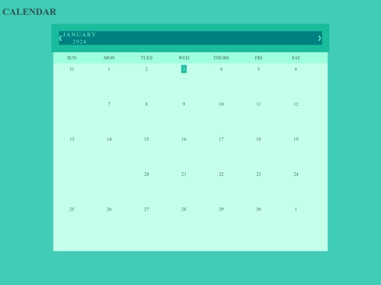 calendar screenshot