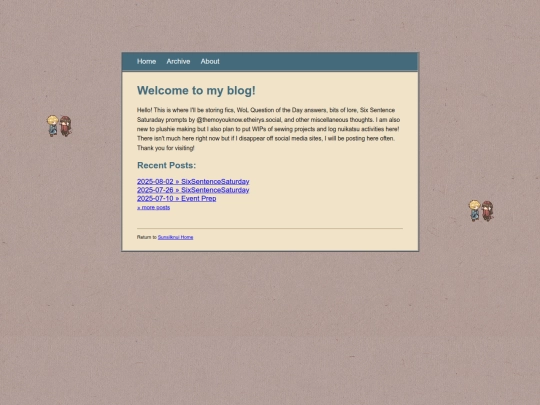 blog screenshot
